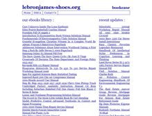 Tablet Screenshot of lebronjames-shoes.org